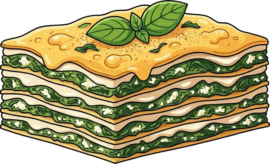 Spinach & Ricotta Lasagna