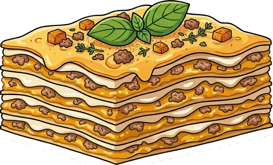 Pumpkin & Sausage Lasagna